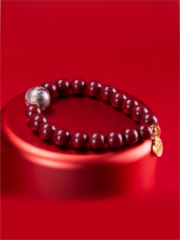 Joy Lacquer Cinnabar Bracelet - Image 2