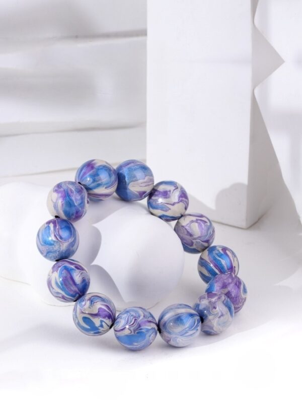 Clear Spring Lacquer Bracelet - Image 4