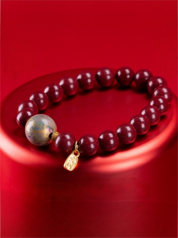 Joy Lacquer Cinnabar Bracelet - Image 5