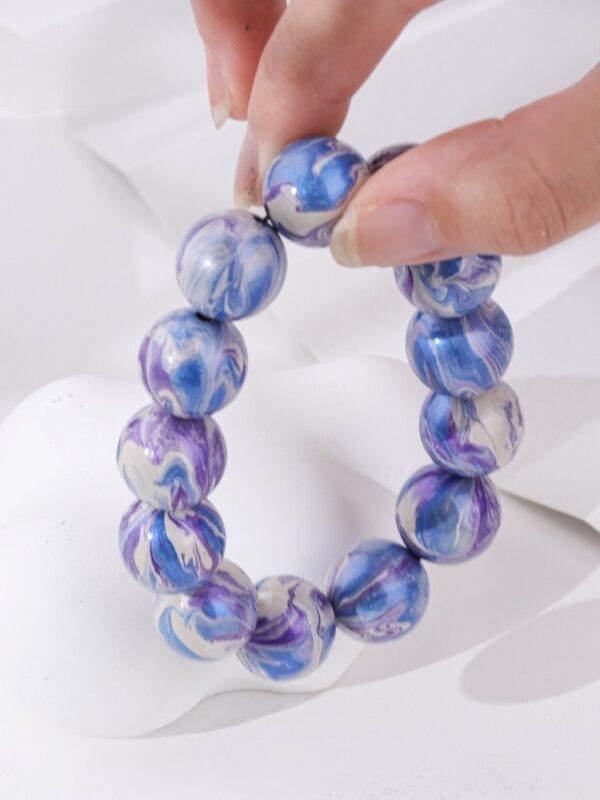 Clear Spring Lacquer Bracelet - Image 3