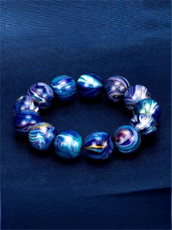 Ferryman Lacquer Bead Bracelet - Image 2