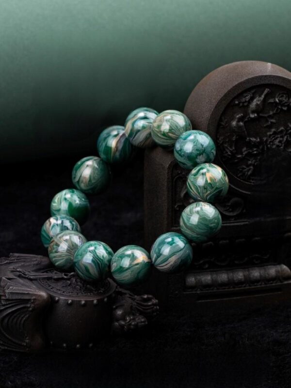 Divine Beast Qinglong Lacquer Bracelet - Image 3