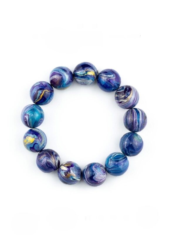 Ferryman Lacquer Bead Bracelet