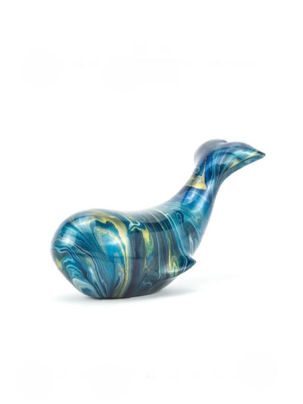 Whale Fall Lacquer Figurine