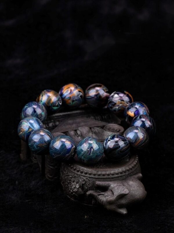 Divine Beast Qilin Lacquer Bracelet - Image 5