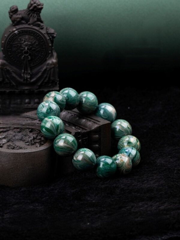 Divine Beast Qinglong Lacquer Bracelet - Image 4