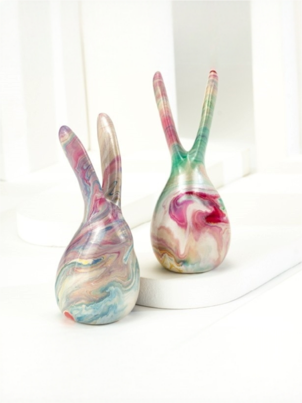 Moon Rabbit Lacquer Ornaments - Image 4