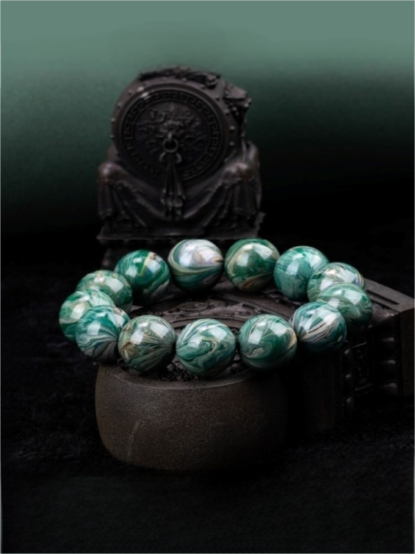 Divine Beast Qinglong Lacquer Bracelet - Image 5