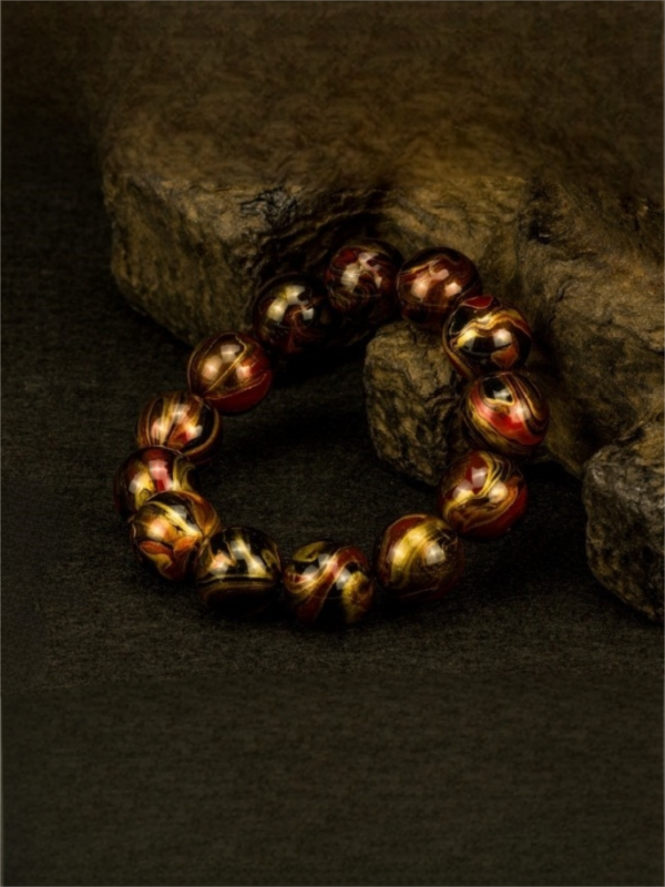 Dynasty Qin Lacquer Bracelet - Image 6