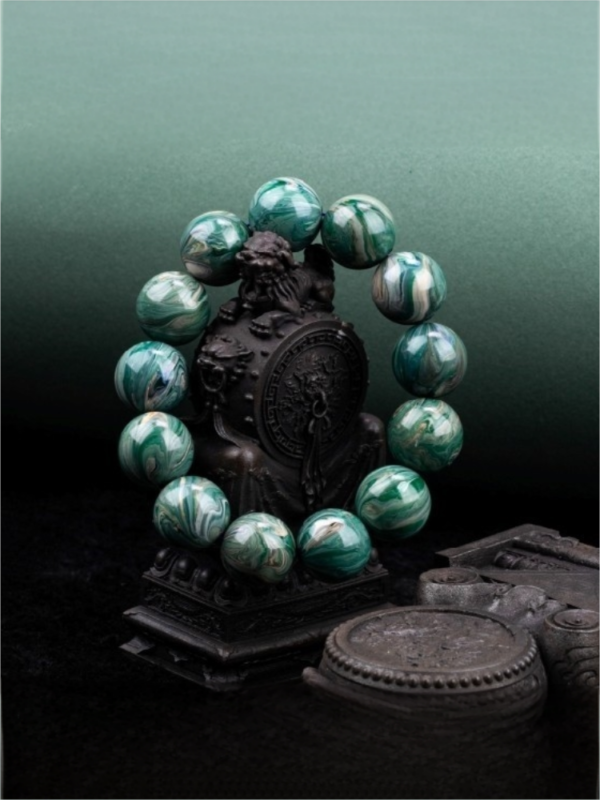 Divine Beast Qinglong Lacquer Bracelet - Image 2