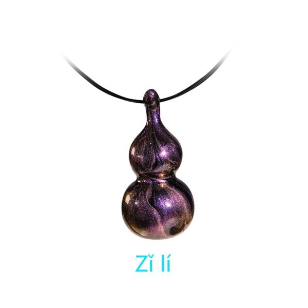 Lacquered Gourd Necklace - Image 6