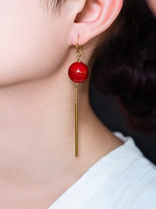 Morse Yao Lacquer Earrings