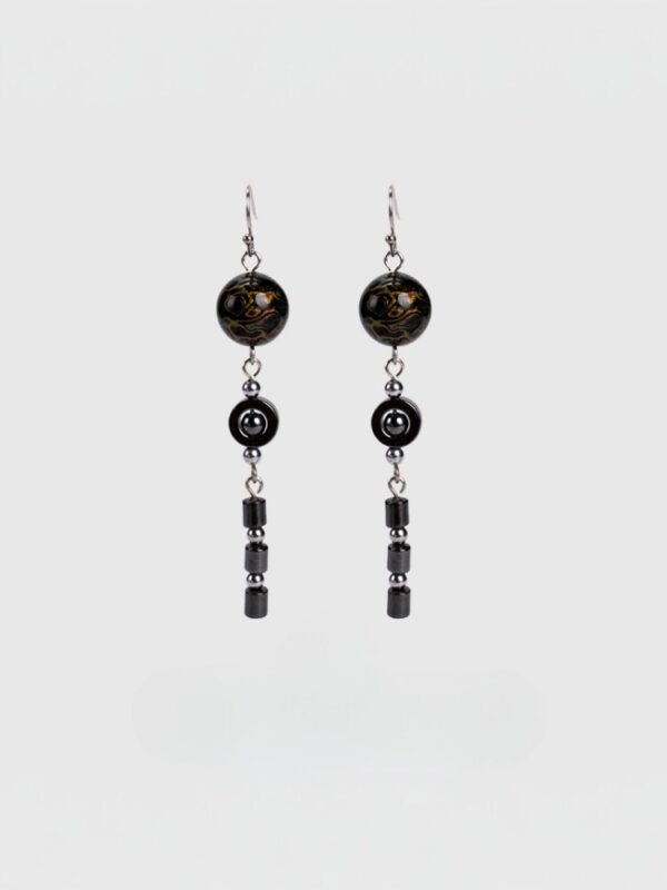 Duan Yi Yao Lacquer Earrings - Image 2