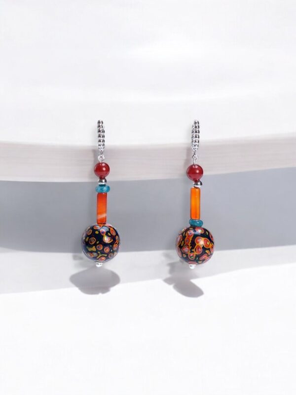 Shuyi Yao Lacquer Earrings - Image 2