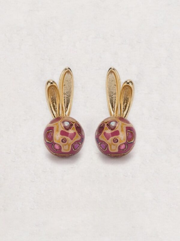 Lacquer Rabbit Earrings