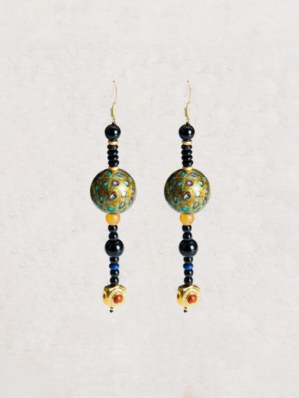 Qingkong Yang Lacquer Earrings