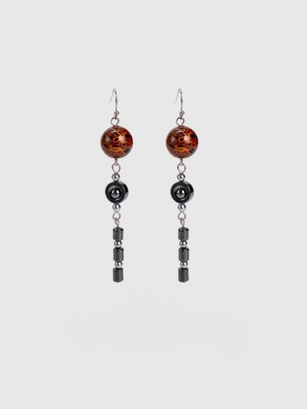 Duan Yi Yao Lacquer Earrings