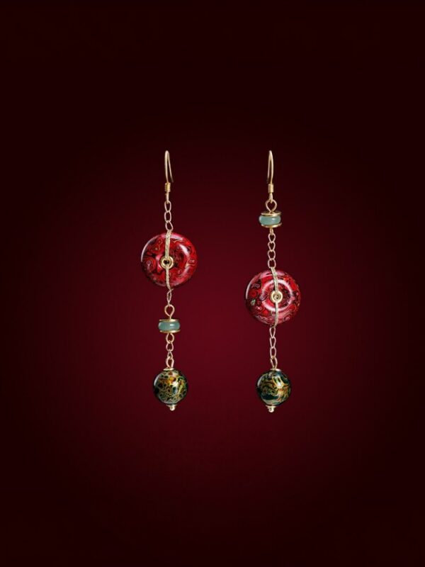 Yao Xi Yu Lacquer Earrings - Image 7