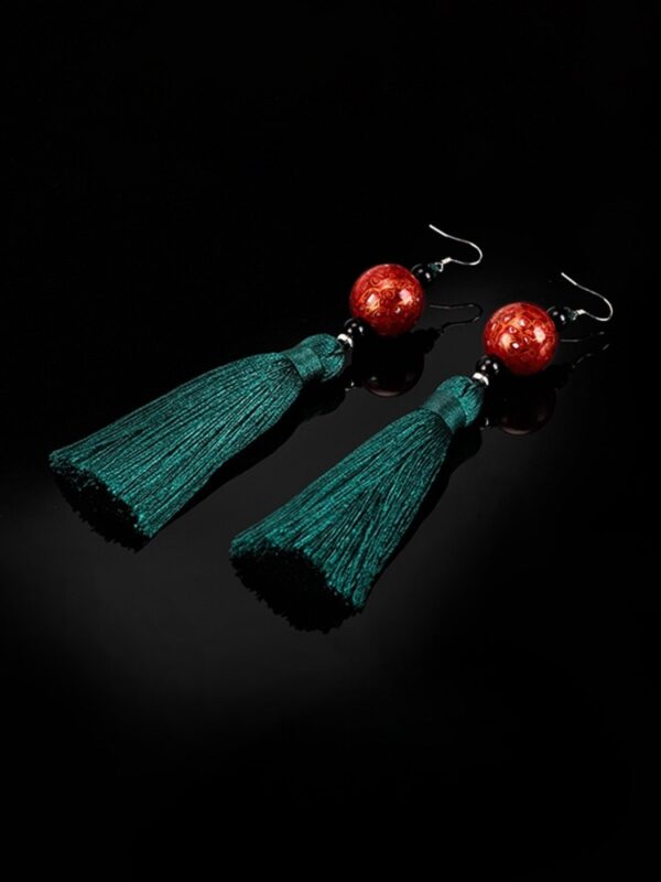 XinBlue Lacquer Earrings - Image 8