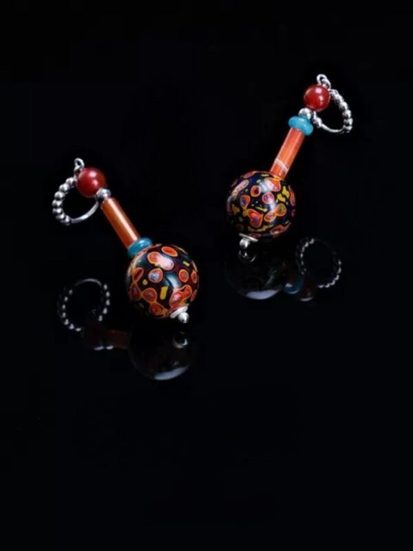 Shuyi Yao Lacquer Earrings - Image 5