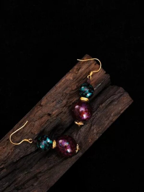 Firefly lacquer Earrings - Image 3