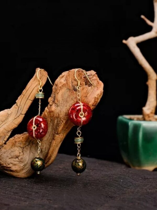Yao Xi Yu Lacquer Earrings - Image 4