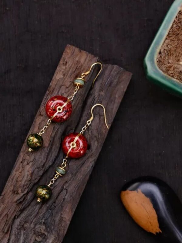 Yao Xi Yu Lacquer Earrings - Image 5