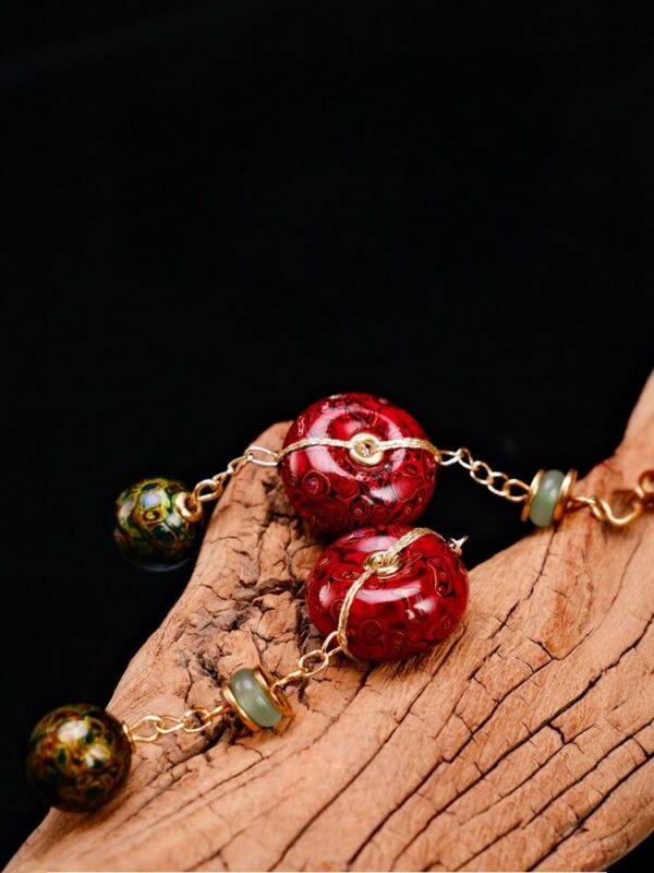 Yao Xi Yu Lacquer Earrings - Image 6