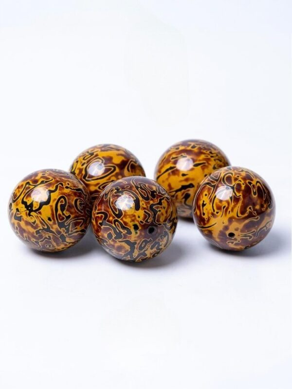 Mountain Whispers Lacquer Earrings - Image 3
