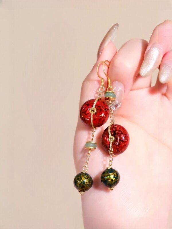 Yao Xi Yu Lacquer Earrings - Image 2