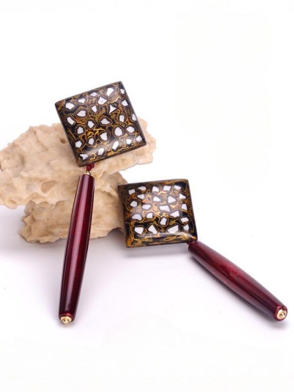 Chiqiangxin Lacquer Earrings